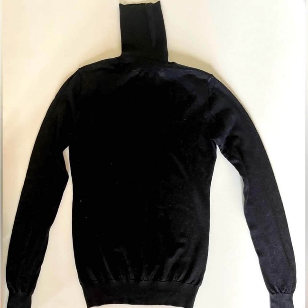 SUISTUDIO merino wool turtleneck